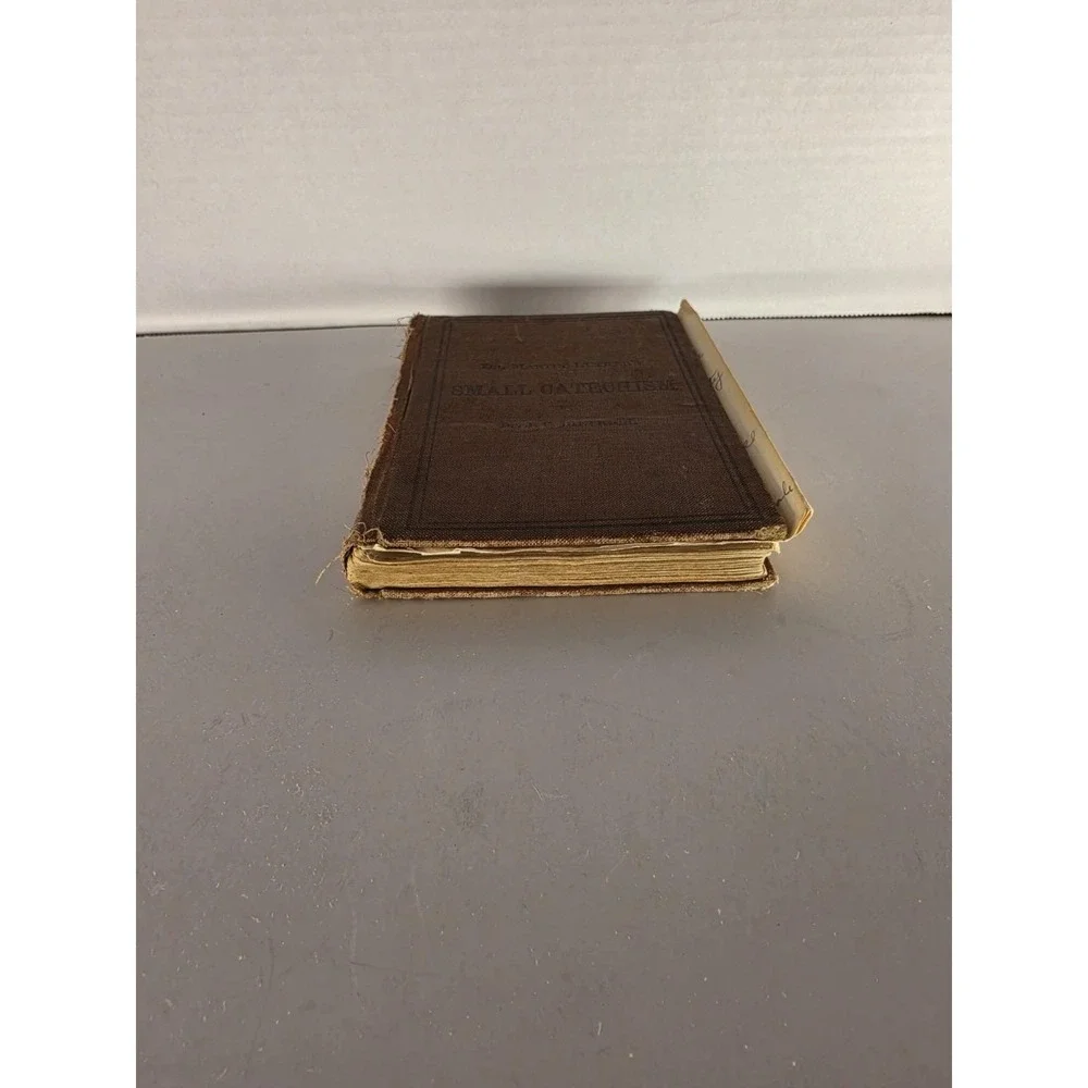 Martin Luther Small Catechism Lutheran Book Pre-1921 Handwritten Notes Antique